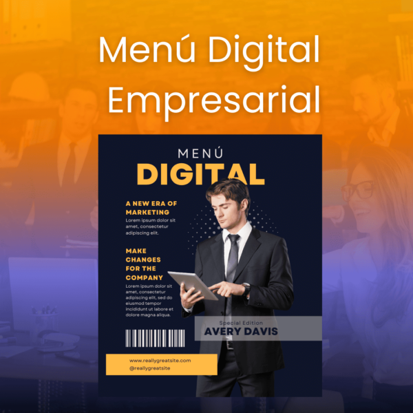 Menú digital Empresarial