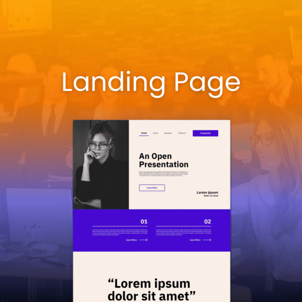 Landing Page